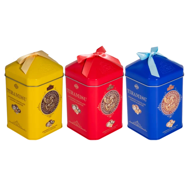 Socola Tiramisu thập cẩm bọc hạnh nhân King Henry hộp thiếc con ngựa 120g - 4