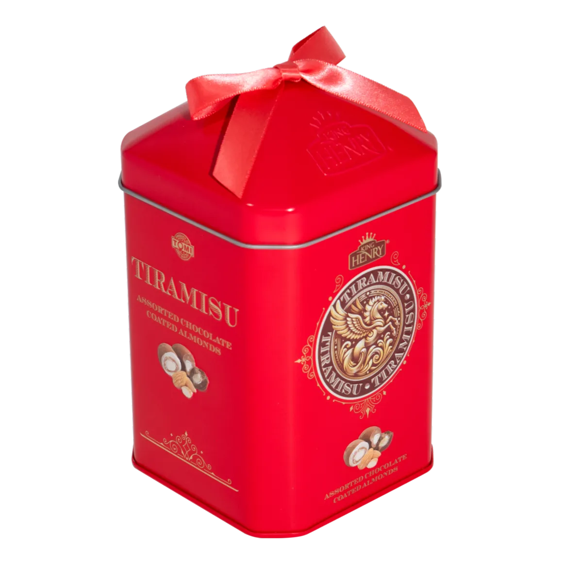 Socola Tiramisu thập cẩm bọc hạnh nhân King Henry hộp thiếc con ngựa 120g - 5