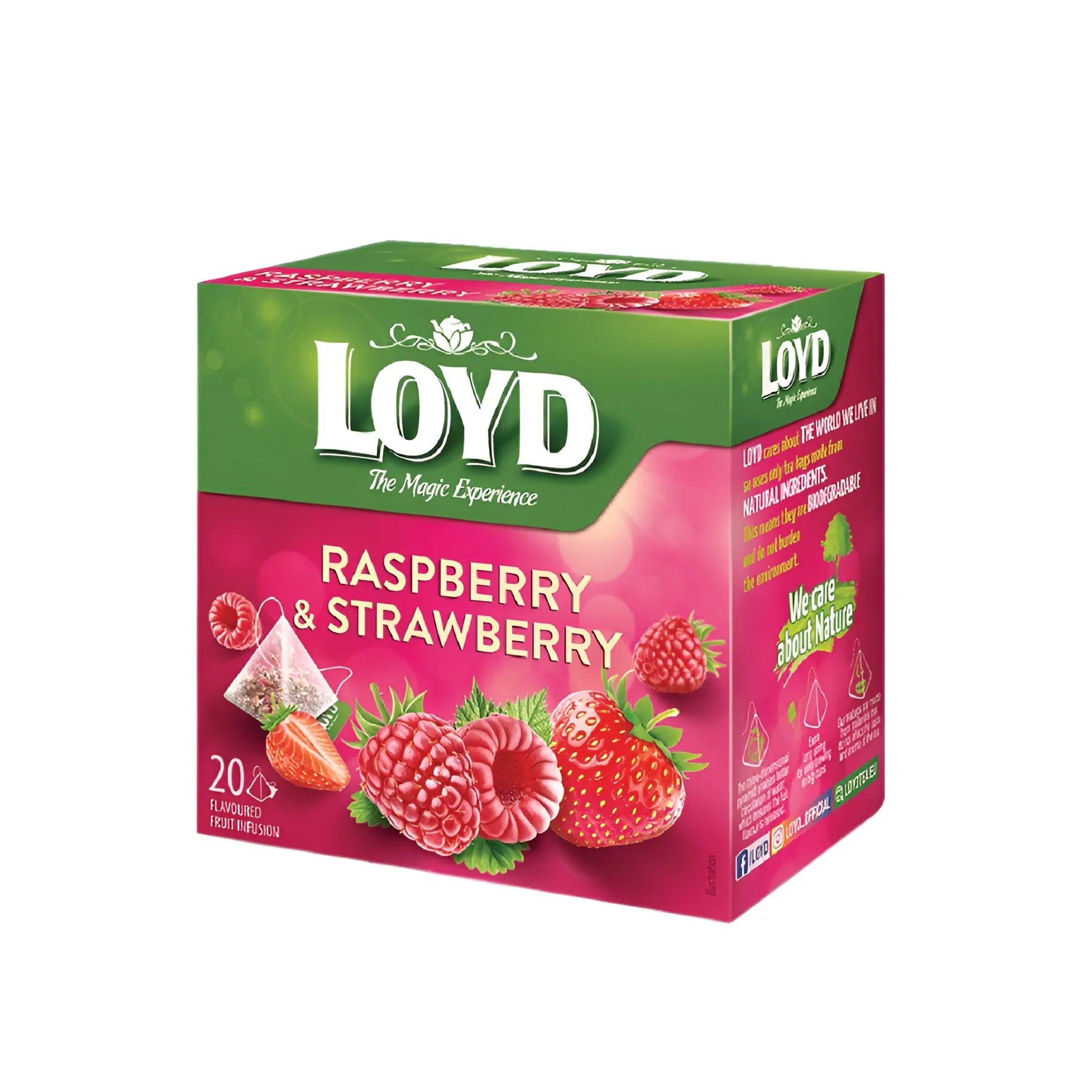 Trà trái cây Loyd hộp giấy 40g-1